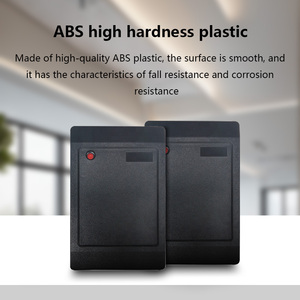 Pembaca kartu RFID kedap air 125KHz, pembaca kontrol akses kedekatan ABS dengan Wiegand 26/34bits untuk sistem RFID - Product Image 2