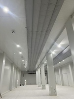 Le fournisseur chinois Buding propose des pièces de conduit de ventilation en tissu de conduit d'air de conception industrielle flexible de 10m