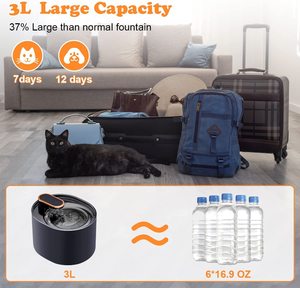 Distributore automatico di <span class=keywords><strong>acqua</strong></span> per cani con fontana per <span class=keywords><strong>gatti</strong></span> con fontana per animali domestici con pompa intelligente per cani e <span class=keywords><strong>gatti</strong></span> animali domestici multipli - Product Image 2