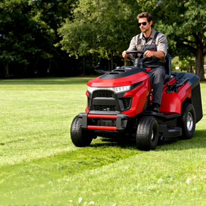 เครื่องตัดหญ้าขนาดเล็กแบบขับเคลื่อนด้วยตัวเอง 4x4 ระบบไฮโดรเกียร์ ใช้เชื้อเพลิงเบนซิน/น้ำมัน  รุ่น DIY สำหรับงานหนัก  4 จังหวะ/2 จังหวะ ขายดีที่สุด - Product Image 1