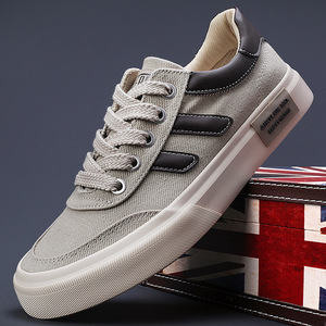 Zapatillas Slip-On de Lona para Hombre, Suela Delgada, Modernas y Casuales, Calzado para Caminar Diario, Gran Venta - Product Image 3