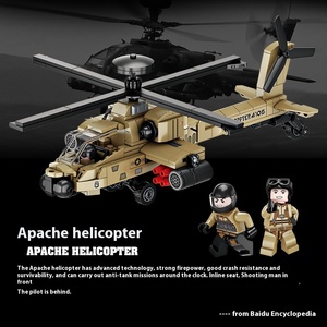 Оружие FC4105-4108 20 J-35 модель истребителя Детский Пластиковый Вертолет разведывательные строительные блоки самолеты - Product Image 3