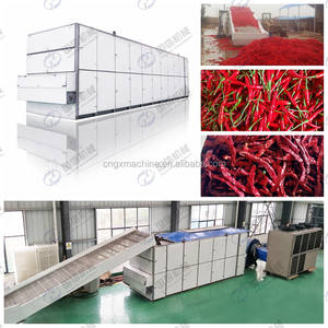 Nouveau type de ligne de production industrielle de séchage de ceinture de maille pour sécher le poivre de <span class=keywords><strong>Cayenne</strong></span> de poivre de Bonnet et le poivron - Product Image 4