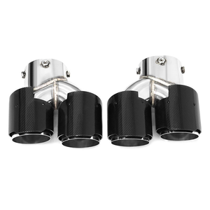 Ujung Knalpot Serat Karbon Stainless Steel <span class=keywords><strong>M</strong></span> Performance untuk bmw G20 G21 G23 G42 M240i M340i M440i - Product Image 5