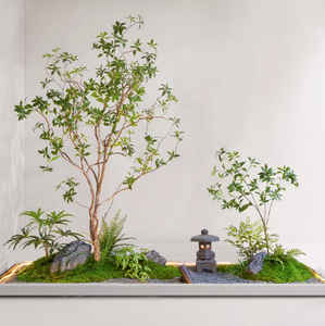 Planta Artificial Verde para Paisajismo, Pieris Japonica Grande, Planta Falsa para Decoración de Interiores, Árbol Colgante con Hojas en Forma de Campana - Product Image 2