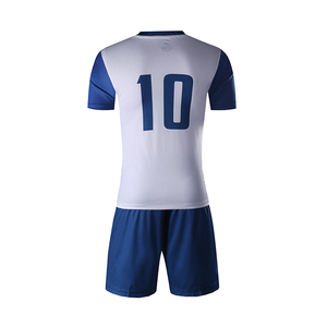 Polyester custom soccer jersey, cheap soccer training equipment OEM soccer jerseys Thiland - Product Image 3