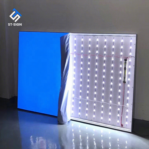 Outdoor Frameless Aluminum Fabric Billboard Frameless for Mobile Phone Shop <strong>Led</strong> Advertising <strong>Light</strong> <strong>Box</strong> - Product Image 1