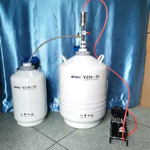 YDS YDB-50氮气脚踏泵可轻松将带有安全阀的排水液氮转移到小水箱