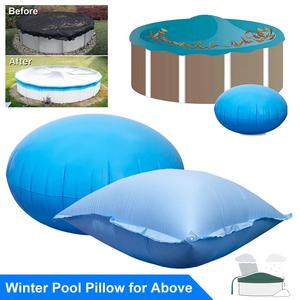 Coussins flottants gonflables en PVC robuste de 120 cm pour <span class=keywords><strong>piscine</strong></span>, coussin d'air pour couvertures de <span class=keywords><strong>piscine</strong></span> <span class=keywords><strong>hors</strong></span> <span class=keywords><strong>sol</strong></span> en hiver - Product Image 2