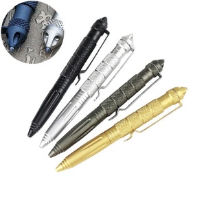 <b>Multi</b> Functional Tactical <b>Pen</b> Metal Stylus With Window Breaking Tip Survival Tool For Outdoor Use - Product Image 1