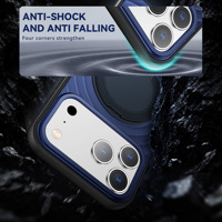 Coque de téléphone tendance avec miroir et support pour iPhone 18 17 Pro Max, style Ins, compatible avec iPhone 17 16 15 14 13 12