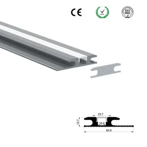 Aluminium Profiel Led Strip Aluminium Kast Ronde Buis Voor Plafond Licht Muur Hoek Led Strip Lichtkanaal