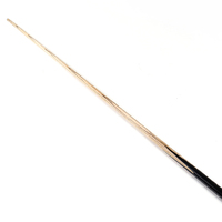 Queue de billard professionnelle faite à la main, 1 pièce, incrustation en bois de frêne, manche en bois d'érable, joint en acier inoxydable, accessoire de billard