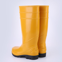 Bottes de pluie montantes en PVC Forte Labor Protection pour hommes, idéales pour les mines de charbon, la pêche et la construction – Collection Printemps-Été