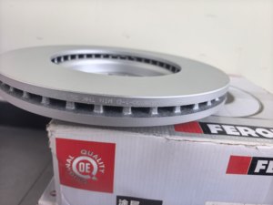Disco Freno Originale <span class=keywords><strong>Ferodo</strong></span> DDF2670C-1-D per Buick Envision 1.5L dal 2015 in poi, Componenti del Sistema Frenante Auto - Product Image 5