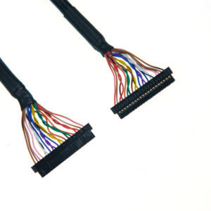 Parazit Önleyici JAE FI-S20S 20Pin Konnektör Kablosu 1.25mm Pitch LVDS Kablo Demeti, Tıbbi Dedektör Ekranı için - Product Image 2