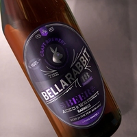 Étiquettes personnalisées pour emballages de canettes de bière en métal, conception de logo, impression, autocollant en rouleau Bopp imperméable pour canettes de bière