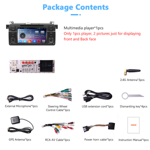Para BMW 4 + 64G E46 1995-2008 Radio de navegación GPS para coche REPRODUCTOR DE DVD para coche con pantalla LCD de Audio de alta resolución <span class=keywords><strong>Android</strong></span> - Product Image 6