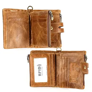 남성용 노블티 클래식 비즈니스 디자인 제품 지갑 키 홀더 Pu 지갑