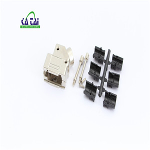 Mới hiện đại 15 pin <span class=keywords><strong>D</strong></span> <span class=keywords><strong>Sub</strong></span> nối 45 độ kim loại mui xe UHF ứng <span class=keywords><strong>d</strong></span>ụng DVI loại Bộ chuyển đổi - Product Image 1