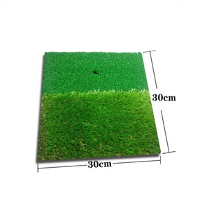 2가지 기능 듀얼 인조 잔디 골프 스윙 연습 매트 타격 매트 미끄럼 방지 폼 - Product Image 1