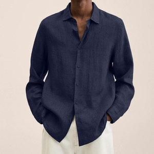 QFZ3616-Camisa de hombre talla grande - Product Image 4