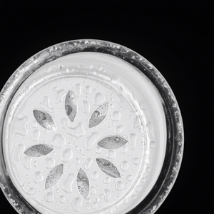 Crépine de lavabo ronde en acier inoxydable avec couvercle de drain à motif feuille - Product Image 2