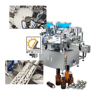 Mtw Automatische Kleine Fles Parfum Etherische Olie Vul-En Afdekmachine