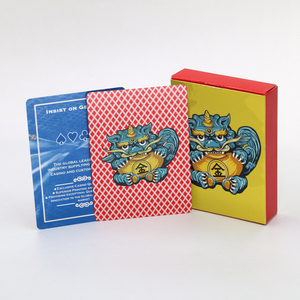 Club Special Carriage Noble Playing Cards Asian Design Red Back Durable Glossy Finish Square Corners <b>Paper</b> Box Packaging - Product Image 3