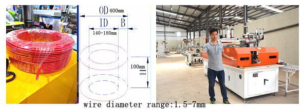 1-16mm2 Single Power Cable Making Machine , Electrical Cable Extrusion Machine