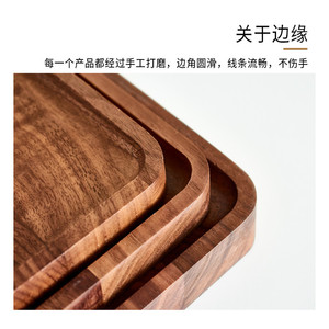Holesale-plato de café personalizado, bandeja de servicio de madera para comida, assoio Nack <span class=keywords><strong>Frutta</strong></span> - Product Image 6