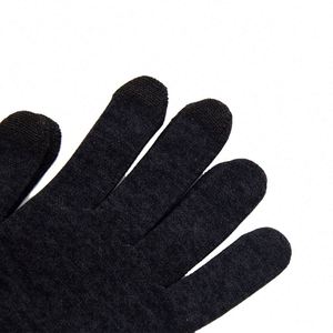 Guantes de Invierno Personalizados al por Mayor, Guantes Tejidos con Pantalla Táctil - Product Image 6