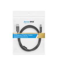 Câble d'imprimante USB Jasoz USB 2.0 A vers B mâle-mâle, cordon de données haute vitesse pour imprimante, scanner, ordinateur de bureau, ordinateur portable