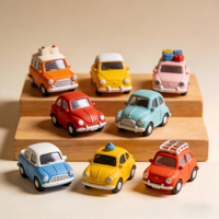 Figurine Seni Piramida Religius 3D Resin Buatan Tangan dengan Ukuran Kustom dan Lukisan Tangan - Model Kendaraan Konstruksi Mobil/Motor/Truk untuk Rumah