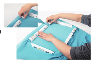 PRMS360 Magnetic Sash 7.87" X 14"/200x360mm Frame for <strong>Brother</strong> PR1060W PR1055X PR680W PR70 PR655 Etc - Product Image 3