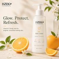 Vente en gros de lotion pour le corps éclaircissante HZBC VC - Acide ascorbique éthylique (non irritant), hydratant quotidien pour tous les types de peau