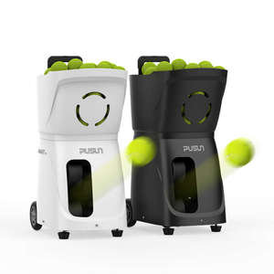 Macchina Lancia Palline da Tennis Pusun PT-SMART-PRI, Allenamento con Controllo Remoto APP, Velocità 20-120km/h, Gittata 30M - Product Image 1