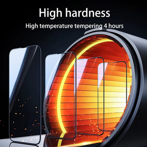 Chống tĩnh siêu D Tempered Glass ESD Glass điện thoại di động bảo vệ màn hình cho iPhone 16 Pro Max 17 không khí 12 Mini - Product Image 4