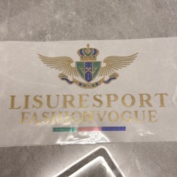 Patch thermocollant personnalisé avec nom de marque et designs exclusifs pour la Ligue des Champions, en strass de cristal, lavable