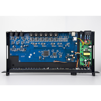 Processeur de sonorisation FIR DSP LA-306 3 entrées 6 sorties, 500 MHz, double cœur, 32 bits, 768 kHz ADC, PEQ, DEQ, GEQ, contrôle par PC