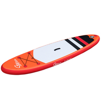 Personnalisé 9 'simple couche gonflable sup Paddle Board avec rames pour la rivière