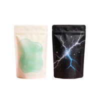 Sachet Mylar souple personnalisé de 3,5 g avec fermeture éclair, imprimé, anti-odeur, pour chips et aliments pour animaux de compagnie