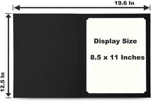 Sertifika sahipleri Diploma mektup boyutu için altın folyo sınır kapakları 8.5x11 sertifikaları Cardstock belge kağıtları - Product Image 4