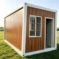 Maison conteneur pliable Ninenos, design moderne respirant, prête à l'emploi pour la maison, le bureau, l'entrepôt et la villa, avec garantie de 3 ans