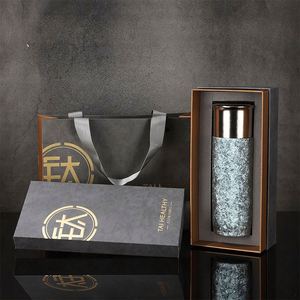 Bouteilles isothermes en titane pur à double paroi personnalisées pour tasses isolées et tasses à café isolantes pour le bureau - Product Image 3