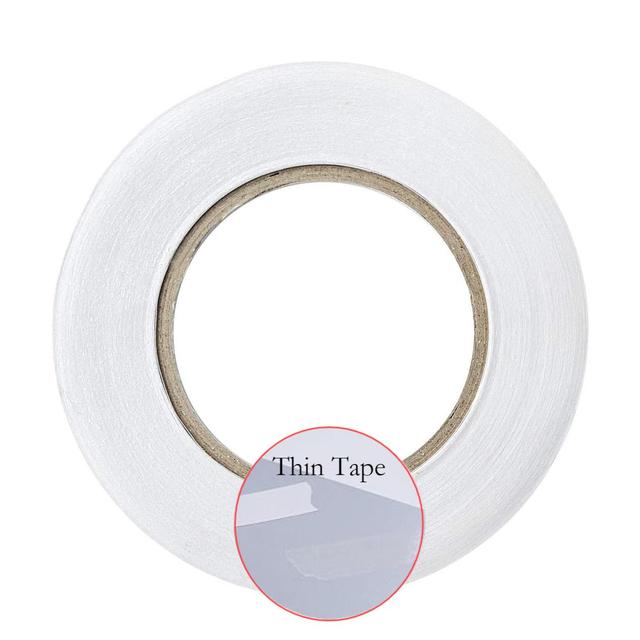 Translucent Acrylic Pressure Sensitive Tear-by-Hand Ultra-Thin  Double-Sided Tissue Tape for Arts Crafts