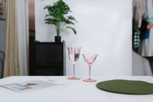 Verre à vin en forme de fleur <span class=keywords><strong>rose</strong></span> européenne, flûte à champagne pour événement de mariage, verre à cocktail <span class=keywords><strong>martini</strong></span> pour bar - Product Image 5