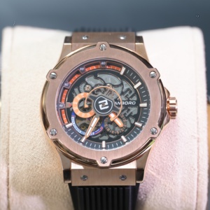 HANBORO 2026 Montre Automatique Steampunk Squelette Style Industriel Tendance pour Homme avec Verre – Cadeau - Product Image 5