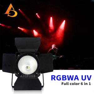 AICPOSE Iluminación de Escenario Interior, Luz LED COB de Aluminio Blanco Cálido de 200W DMX 512 para Estudio - Product Image 6