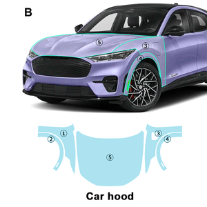 Pour Ford <span class=keywords><strong>Mustang</strong></span> Mach-E GT chaque partie du <span class=keywords><strong>film</strong></span> TPU PPF prédécoupé voiture anti-rayures auto-cicatrisation peinture transparente <span class=keywords><strong>film</strong></span> protecteur - Product Image 3